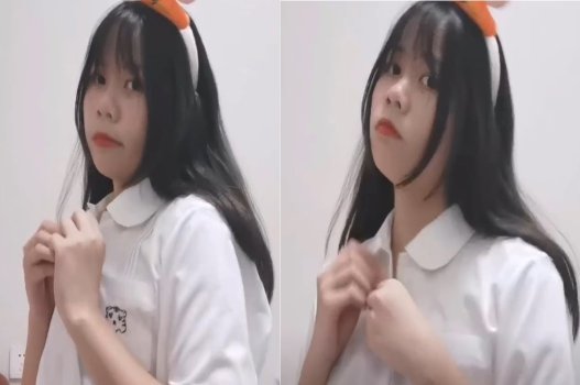 Váy kẻ nhạy cảm hàng ngày